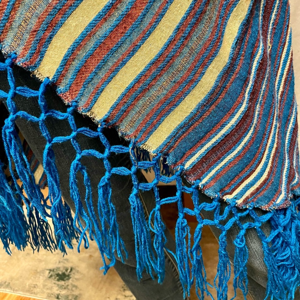 Free People Southwestern Shawl / Size L - Picture 13 of 14